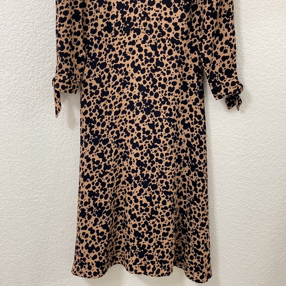 Reformation Port Leopard- Print Midi Dress Size 2 - Picture 6 of 14